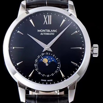 홍콩명품 [몽블랑] 남성용 헤리티지시리즈 블랙 다이얼 오토매틱 무브먼트 MON42010  