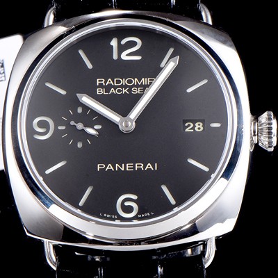홍콩명품 [파네라이] 남성용 라디오미르 PAM00388 3데이즈 블랙씰 에디션 오토매틱 Cal.P.9000 무브먼트 블랙 다이얼 PAN0254  