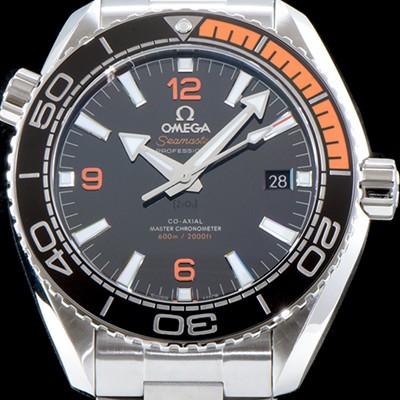 홍콩명품 [오메가] 남성용 최신버전!! 시마스터 215.30.44.21.01.002 플래닛 오션600M 코-액시얼 마스터 크로노미터43.5MM 블랙 다이얼 오토매틱 무브먼트 OMG0550  