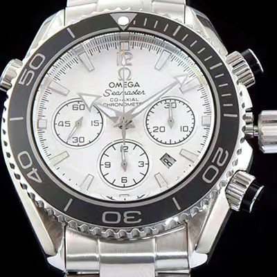 홍콩명품 [오메가] 남성용 시마스터 플래닛오션 222.30.38.50.01 크로노그래프 화이트 다이얼 오토매틱 무브먼트 OMG00014  