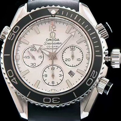 홍콩명품 [오메가] 남성용 시마스터 코엑시엘 222.32.38.50.01 18k 로즈골드 크로노그래프 화이트 다이얼 오토매틱 무브먼트 OMG00015  