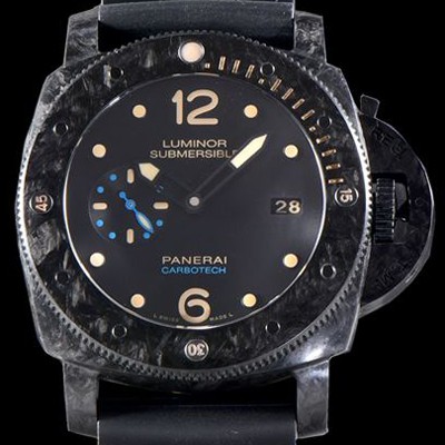 홍콩명품 [파네라이] 남성용 서브멀시브 3데이즈 PAM00616 오토매틱 Cal.P9000 타입 47mm 카본제질 블랙 다이얼 pan5223  