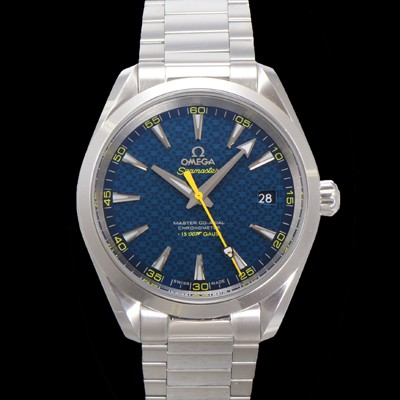 홍콩명품 [오메가] 남성용 씨마스터 231.10.42.21.03.004 아쿠아테라 제임스 본드 007 리미티드 에디션 15,007 Gauss 코-액시얼 41.5MM 크로노미터 블루 다이얼 오토매틱 무브먼트 omg20230  