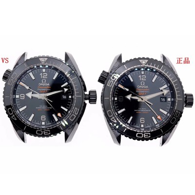 홍콩명품 [오메가] 남성용 2019버전 신상 UP!! 시마스터 215.92.46.22.01.001 “딥 블랙” 플래닛 오션600M 코-액시얼 마스터 크로노미터GMT 45.5MM 블랙 다이얼 오토매틱 무브먼트 OMG0531  