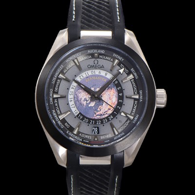 홍콩명품 [오메가] 남성용 씨마스터 220.92.43.22.99.001 아쿠아테라 150M GMT 월드타이머 43미리 오토매틱 Cal. 8938 타입 우레탄줄 그레이 다이얼 omg20244  