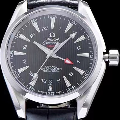 홍콩명품 [오메가] 남성용 시마스터 지엠티 블랙 다이얼 오토매틱 무브먼트 OMG0320  