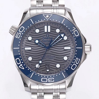 홍콩명품 [오메가] 남성용 NEW 다이버300M!! 시마스터 210.30.42.20.06.001 코-액시얼 크로노미터 42MM 물결 패턴 다이얼 오토매틱 무브먼트 OMG05078  
