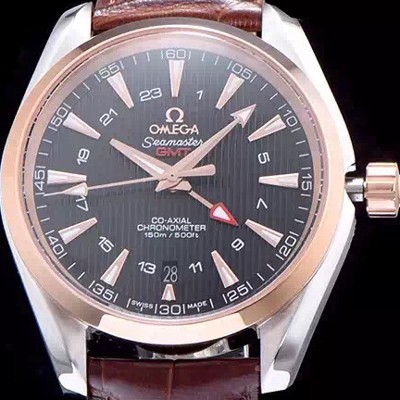 홍콩명품 [오메가] 남성용 시마스터 지엠티 블랙 다이얼 오토매틱 무브먼트 OMG0320  