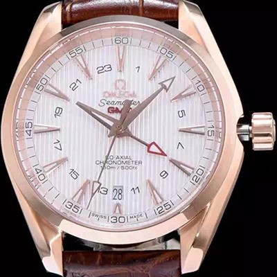 홍콩명품 [오메가] 남성용 시마스터 지엠티 화이트 다이얼 오토매틱 무브먼트 OMG0323  