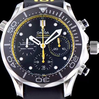 홍콩명품 [오메가] 남성용 업그레이드!!! 오메가 씨마스터 크로노그래프 오토매틱 무브먼트 OMG0304  