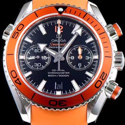 홍콩명품 [오메가] 남성용 씨마스터 ETA-7750 오토매틱 무브먼트 블랙 다이얼 OMG0020  