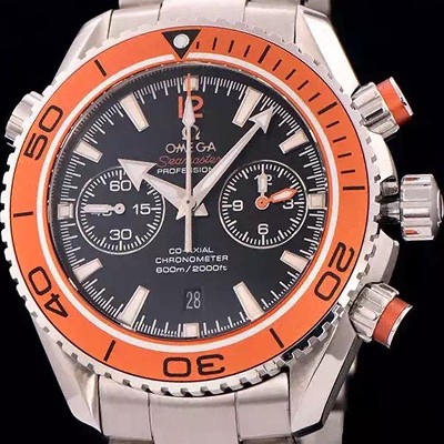 홍콩명품 [오메가] 남성용 씨마스터 ETA-7750 오토매틱 무브먼트 블랙 다이얼 OMG0020  