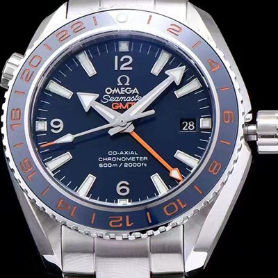 홍콩명품 [오메가] 남성용 시마스터 코엑시얼 지엠티 블루 다이얼 오토매틱 무브먼트 OMG0310  