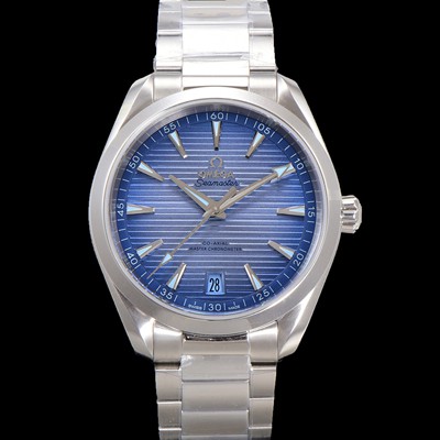 홍콩명품 [오메가] 남성용 씨마스터 신제품 220.10.41.21.03.005 아쿠아테라 코-액시얼 41mm 오토매틱 Cal.8900 타입 메탈줄 썸머 블루 다이얼 omg20248  