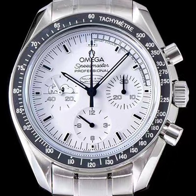 홍콩명품 [오메가] 남성용 스피드마스터 3573.50.00 화이트 다이얼 스위스 정품 쿼츠 무브먼트 OMG0004  