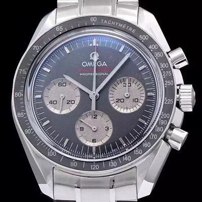 홍콩명품 [오메가] 남성용 스피드마스터 그레이 다이얼 핸드 와인딩 무브먼트 OMG00007  