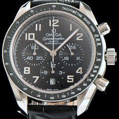 홍콩명품 [오메가] 남성용 스피드마스터 크로노그래프 쿼츠 OMG0001  