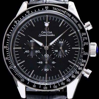 홍콩명품 [오메가] 남성용 스피드마스터 블랙 다이얼 일본쿼츠 OMG0003  