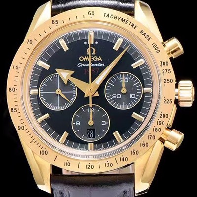 홍콩명품 [오메가] 남성용 스피드마스터1957 블랙 다이얼 오토매틱 무브먼트 OMG0324  