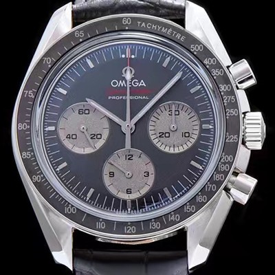 홍콩명품 [오메가] 남성용 스피드마스터 그레이 다이얼 핸드 와인딩 무브먼트 OMG0001  