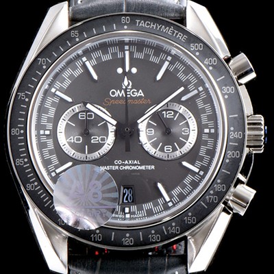 홍콩명품 [오메가] 남성용 스피드마스터 329.23.44.51.06.001 레이싱 코-액시얼 마스터 크로노미터 타키미터 크로노그래프 그레이 다이얼 일본 수입산 쿼츠 무브먼트 OMG00004  