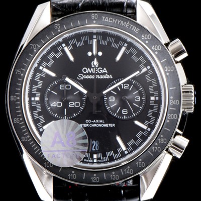 홍콩명품 [오메가] 남성용 스피드마스터 311.33.44.51.01.001 레이싱 코-액시얼 마스터 크로노미터 타키미터 크로노그래프 블랙 다이얼 일본 수입산 쿼츠 무브먼트 OMG0001  