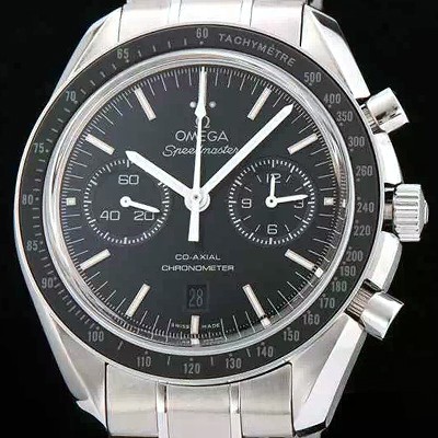 홍콩명품 [오메가] 남성용 스피드마스터 크로노그래프 블랙다이얼 블랙베젤 OMG0102  