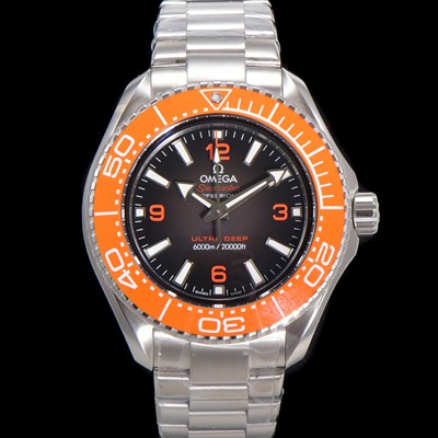 홍콩명품 [오메가] 남성용 씨마스터 신제품 215.30.46.21.06.001 플래닛 오션 울트라 딥 6000m 45.5mm 오토매틱 Cal.8912 타입 메탈줄 그레이 다이얼 omg20253  