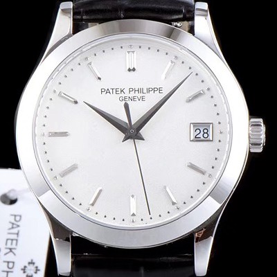 홍콩명품 [파텍필립] 남성용 칼라트라바 5296G-010 화이트 다이얼 오토매틱 무브먼트 PAT0101  