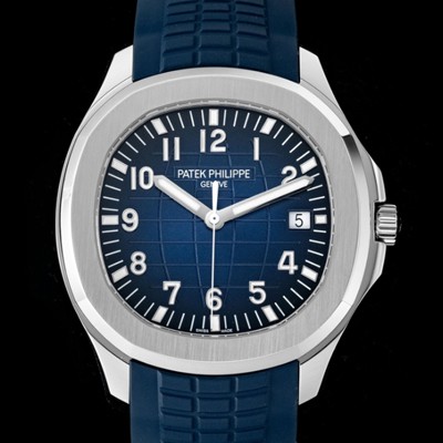 홍콩명품 [파텝필립] 남성용 아아쿠아넛 럭셔리 스포츠워치 Ref. 5168G-001 42mm 오토매틱 Cal.26-330 타입 블루 엠보싱 다이얼 pat2223  