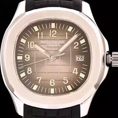홍콩명품 [파텍필립] 남성용 애쿼노트 아쿠아넛 졈보 스틸 시리즈 쵸콜릿 브라운 다이얼 PAT0400  