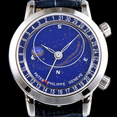 홍콩명품 [파텍필립] 남성용 그렌드 컴플리케이션 6102P-001 셀리스티얼 블루 다이얼 오토매틱 무브먼트 PAT0131  