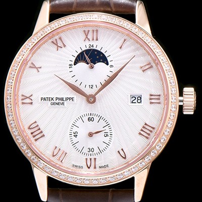 홍콩명품 [파텍필립] 남성용 그렌드 컴플리케이션 화이트 다이얼 오토매틱 무브먼트 PAT0213  