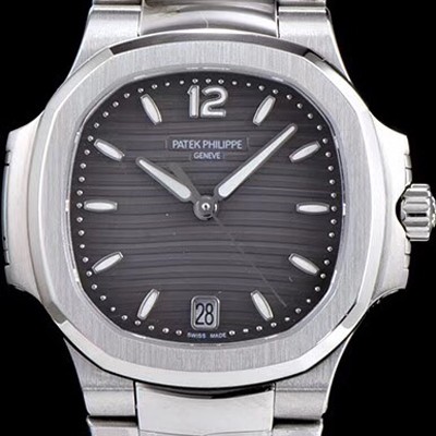 홍콩명품 [파텍필립] 남성용 노틸러스 7018/1A-010 그레이 다이얼 브레이슬릿 오토매틱 무브먼트 PAT40040  