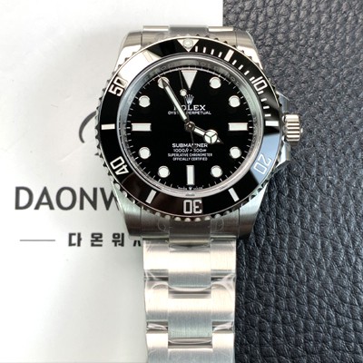홍콩명품 [로렉스] 남성용 신상/업데이트!!! m124060 서버마리너 41mm 블랙 다이얼 Cal.3230 오토매틱 무브먼트 ROL1002  