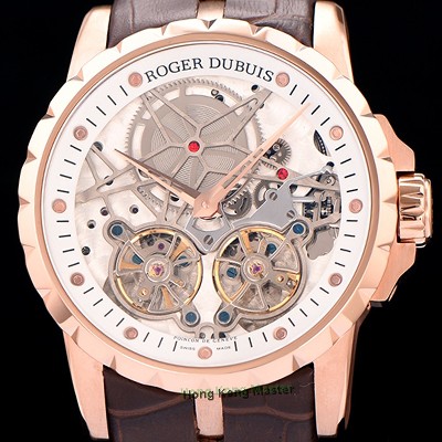 홍콩명품 [로저드뷔] 남성용 스켈레톤 다이얼 아시안 오토매틱 ROG4200  