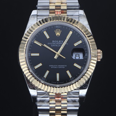 홍콩명품 [로렉스] 남성용 1:1 퀄리티 데이져스트 126333 최상위 고가형제품!! 41mm고급스러운 18K 옐로우골드 포금 블랙 다이얼 오토매틱 무브먼트 ROL12305  