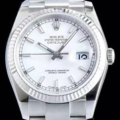 홍콩명품 [로렉스] 남성용 데이져스트 116200-72600 업그레이드 VIP 타입!! 심플한 디자인 인기베스트 화이트 다이얼 스틱 야광 인덱스 스틸 브레이슬릿 ROL0300  