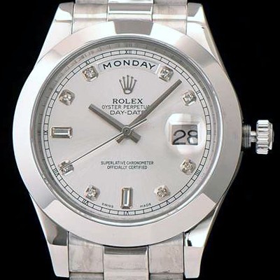 홍콩명품 [로렉스] 남성용 데이데이트 2 실버 다이얼 ROL0100  