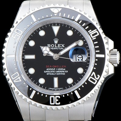 홍콩명품 [로렉스] 남성용 딥씨 126600 블랙 다이얼 세라믹 베젤 2836-오토매틱 무브먼트 ROL0401  