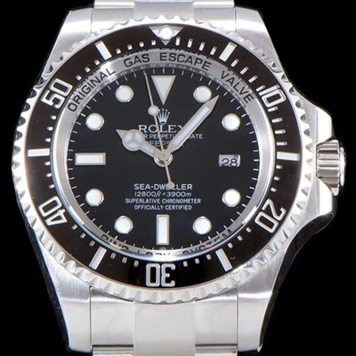 홍콩명품 [로렉스] 남성용 업그레이드! 딥씨 116660 씨드월러 블랙 다이얼 세라믹 베젤 오토매틱 3135무브먼트 ROL0123  