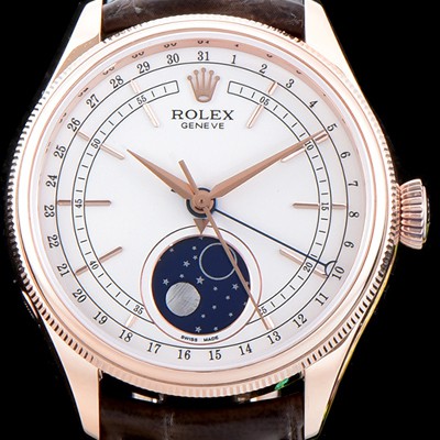 홍콩명품 [로렉스] 남성용 셀리니 m50535-0002 화이트 다이얼 2836 오토매틱 무브먼트 ROL0010  