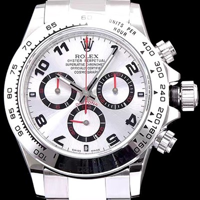홍콩명품 [로렉스] 남성용 데이토나 116509-78599 크로노그래프 실버 다이얼 브레이슬릿 ETA 7750B오토매틱 무브먼트 ROL0105  