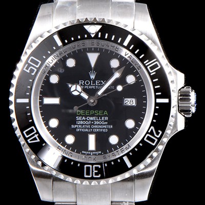 홍콩명품 [로렉스] 남성용 딥씨 시드웰러 블랙다이얼 오토매틱 무브먼트 ROL0110  