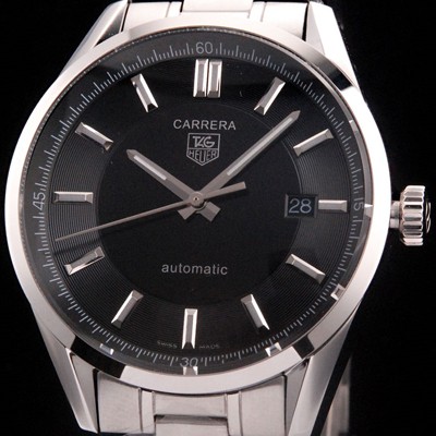 홍콩명품 [태그호이어] 남성용 까레라 칼리버5 39mm 블랙 다이얼 오토매틱 무브먼트 TAG0215  