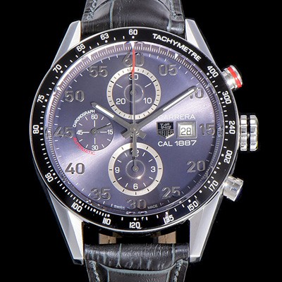 홍콩명품 [태그호이어] 남성용 까레라 크로노그래프 그레이 다이얼 TAG0443  