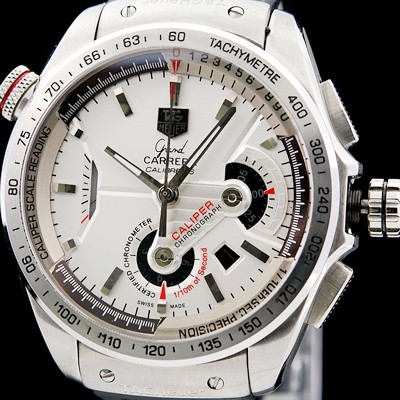 홍콩명품 [태그호이어] 남성용 그랜드 까레라 칼리버 36 RS 블랙다이얼 TAG4205  