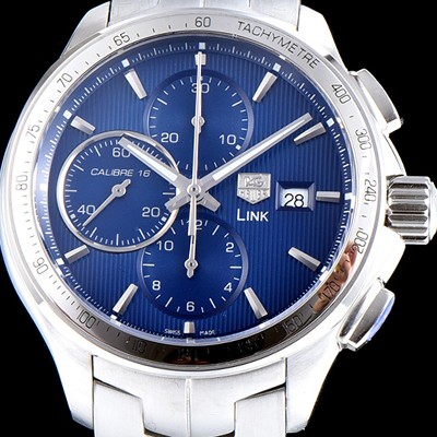 홍콩명품 [태그호이어] 남성용 링크 크로노그래프 블루 다이얼 오토매틱 무브먼트 TAG4223  