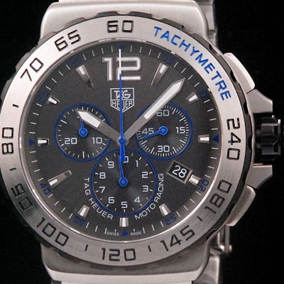 홍콩명품 [태그호이어] 남성용 포뮬러 모토레이싱 크로노 그레이 다이얼 F1 TAG4214  