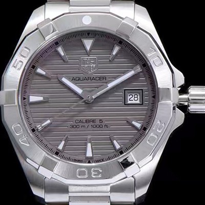 홍콩명품 [태그호이어] 남성용 아쿠아레이서 WAY2111.BA0928 워치 그레이 다이얼 오 TAG0143  